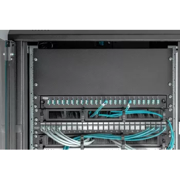 Aizpildījuma panelis Digitus DN-19 BPN-04-SW 4U melns