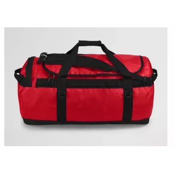 The North Face Base Camp Duffel L ceļojumu soma 95 L Poliesters Melna, Sarkana