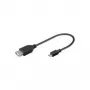 Wentronic Goobay USB 2.0 Hi-Speed Adapter, USB 2.0 ligzda (Type A), 0.2 m - USB 2.0 ligzda (Type A) > USB 2.0 Micro spraudnis (Type B) (95193)