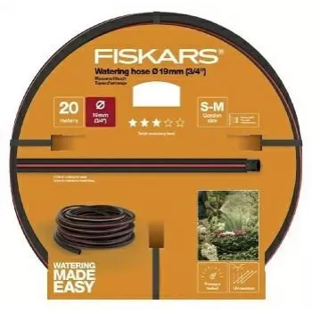 Dārza laistīšanas šļūtene Fiskars 1027109, 19 mm diametrs, 20 m garums