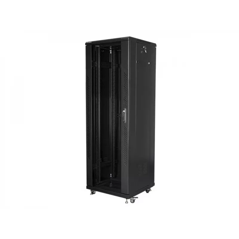 Brīvi stāvošs skapis Lanberg FF01-6637-12B 37U 19 inch 800 kg