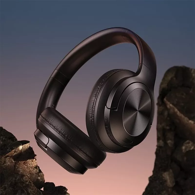 Usams Bluetooth 5.3 austiņas Over-Ear US-YH sērija Melnas TDLYEJYS01