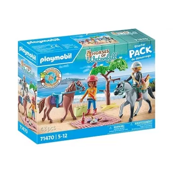 Playmobil 71470 Ūdenskrituma zirgi: Jāšanas piedzīvojuma starta komplekts