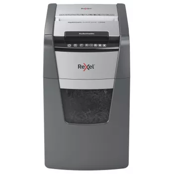 Rexel AutoFeed+ 130M papīra smalcinātājs mikrošķērsgriezums 55 dB Melns, Pelēks