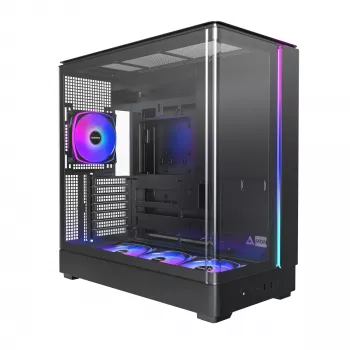PC korpuss Montech KING 45 PRO Black — micro ATX / Mini-ITX, Midi Tower