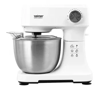 Planetārais mikseris Zelmer ZKR1340 - 600 W, 3.5 L bļoda, balts
