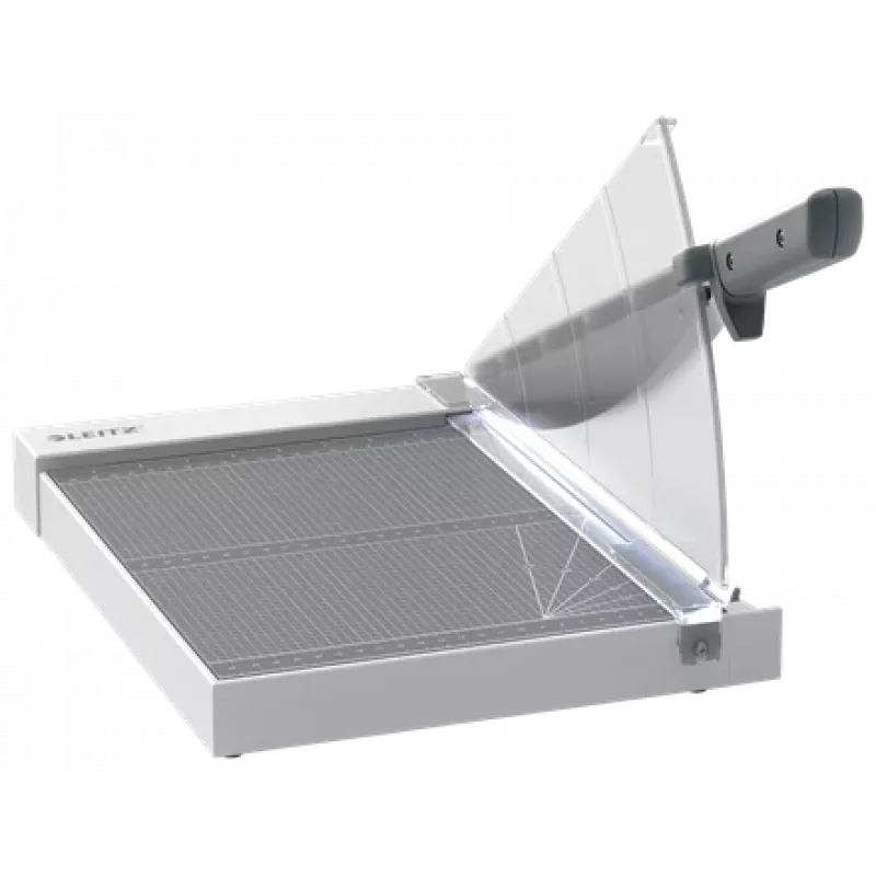 Leitz Precision Home Office papīra griezējs A4, 10 loksnes, manuāla skava, nerūsējošais tērauds, A4, 80 g/m², antracīts