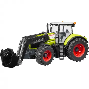 BRUDER Claas Axion 950 ar priekšējo iekrāvēju – 1:16 mēroga traktora modelis