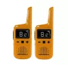 Motorola Talkabout T72 divvirzienu radio 16 kanāli 446.00625 - 446.19375 MHz Oranžs