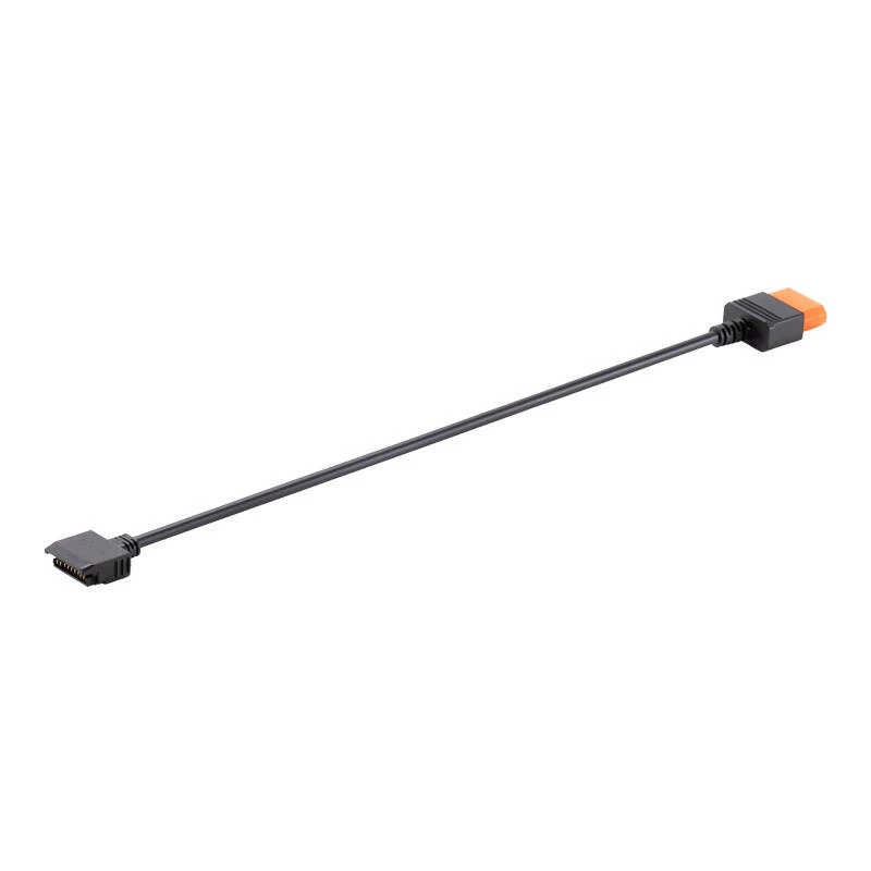 Strāvas kabelis DJI kamerām un akumulatoriem CP.DY.00000045.02, 0,4 m, saderīgs ar Mavic 3, Air 3, Power 500/1000, melns/oranžs