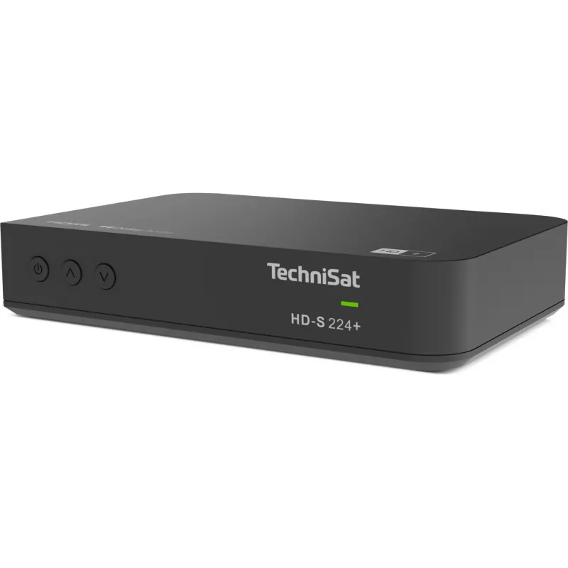 Technisat HD-S 224+ uztvērējs, DVB-S, DVB-S2, viens tuneris, SCR/Unicable, USB ieraksts