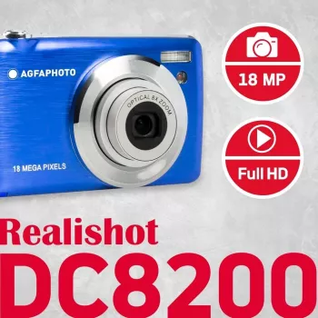 Agfa Photo DC8200 Zils + Maciņš + Karte SD 16GB