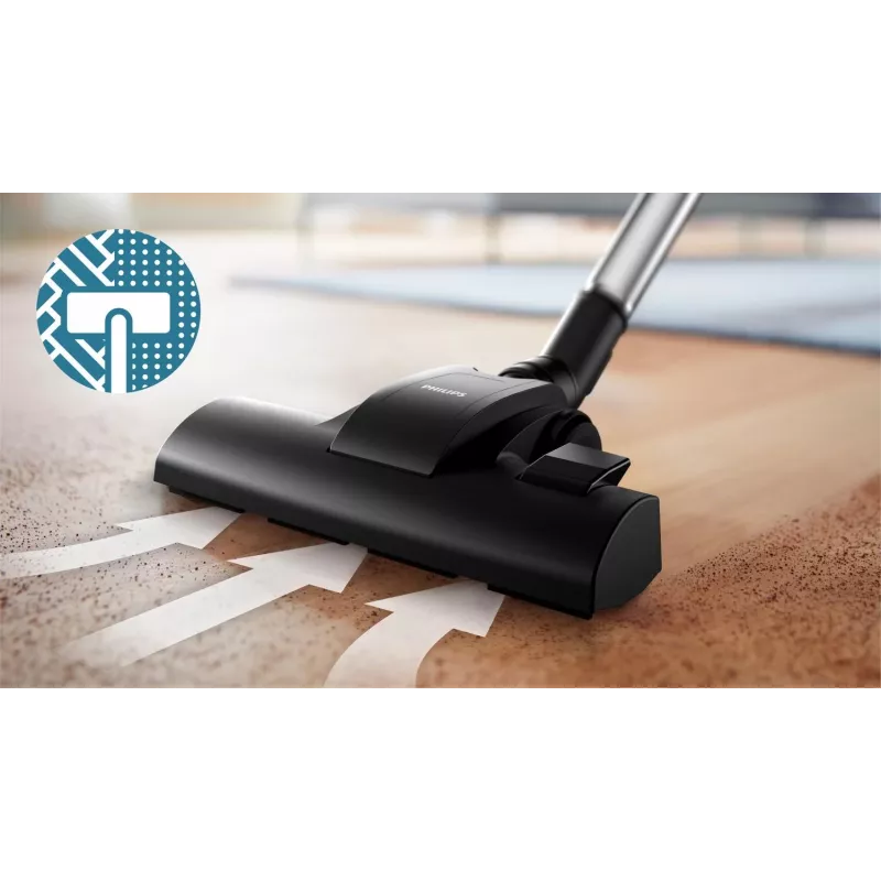 Philips 1000 sērijas XB1142/10 putekļsūcējs 1.3 L cilindriskais sausās tīrīšanas bezmaiss 800 W