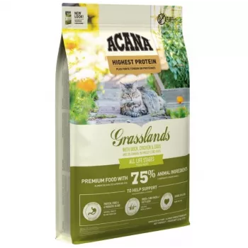 ACANA Grasslands Cat - sausā barība kaķiem - 4,5 kg