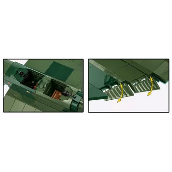 Cobi Bloki Junkers JU 87G-2 Stuka 571 gab. būvējamais modelis