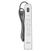 Pārsprieguma aizsargs Belkin BSV401CA2M Melns Balts 4 Kontaktligzdas 2m