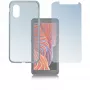 4smarts rūdīta stikla aizsargplēve un caurspīdīgs maciņš Samsung Galaxy Xcover 5