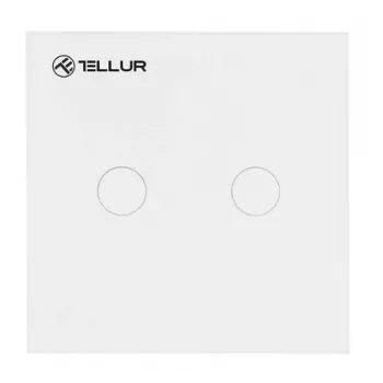 Tellur TLL331051 viedais pieskāriena gaismas slēdzis, balts