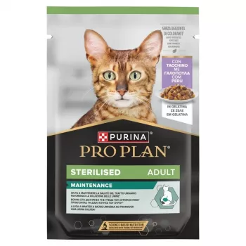 PURINA Pro Plan Sterilised Adult Maintenance Tītars želejā - slapjā barība kaķiem - 85g