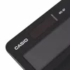 Casio MS-8F vienkāršs galda kalkulators, 8 cipari, baterija/saules enerģija, melns