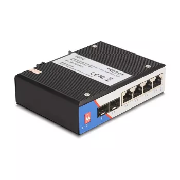 Nepārvaldāms slēdzis DeLOCK 88015 Gigabit Ethernet 4 porti Melns