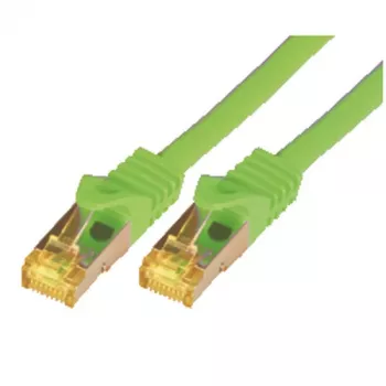 Tīkla kabelis M-Cab 2m CAT7 RJ-45 S/FTP Zaļš