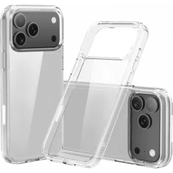 Nevox StyleShell SHOCKFlex - iPhone 17 Pro Max 6.9, caurspīdīgs
