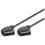 Tecline 1.5m Scart – Scart kabelis SCART (21 kontaktu) Melns