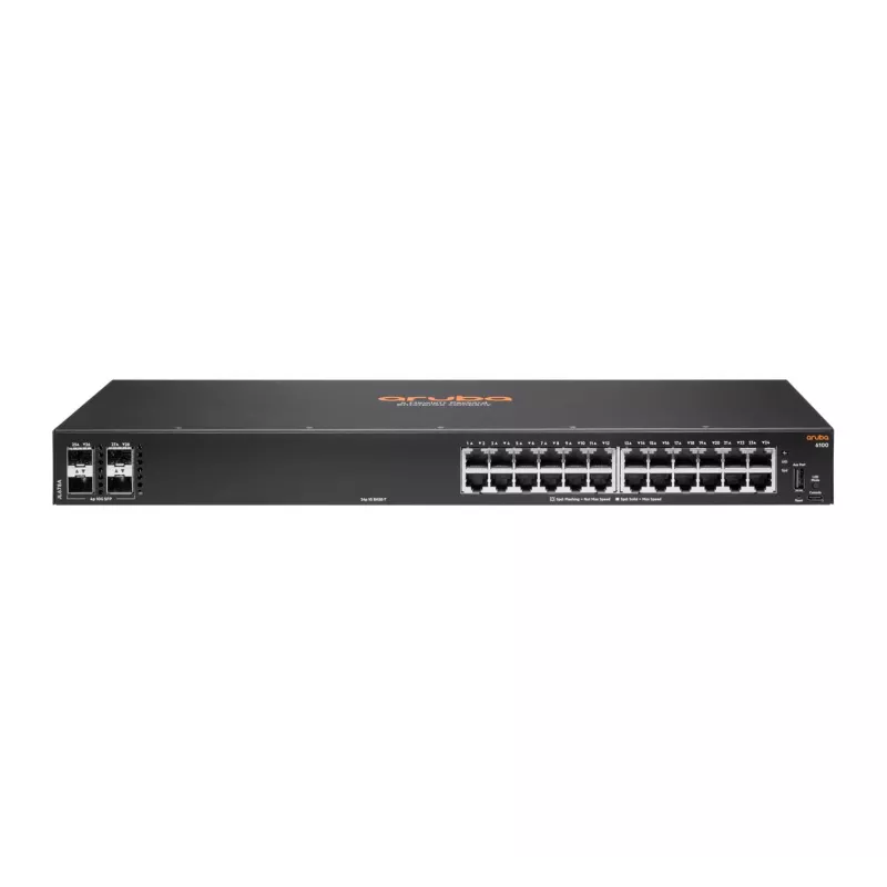 HPE Aruba Networking CX 6100 24G 4SFP+ Slēdzis