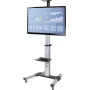 SpeaKa Professional SP-6646940 TV-Piestiprinājums 177,8 cm (70 inch) Melns-Sudrabs