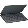 Bezvadu tastatūra Logitech Keys-To-Go 2 Graphite (DE) (920-012964)