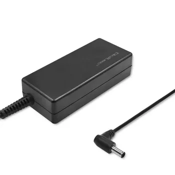 Barošanas adapteris QOLTEC 51775 40W 19V 2.1A monitoriem, Melns, 1.75 m kabelis