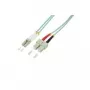 Logilink optiskais patch kabelis LC daudzmodu (vīrietis) - SC daudzmodu (vīrietis) - 50 cm - 50/125 µm - OM3 - bezhalogēna - akvamarīns (FP3LS00)