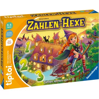 Galda spēle tiptoi Zahlen-Hexe