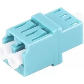 Šķiedru optikas adapteris LC vienmodas 07-60022 akvamarīna 1 gab.