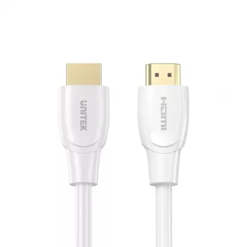 HDMI kabelis 2.0 4K 60Hz balts 3m; C11090AWH03-3M