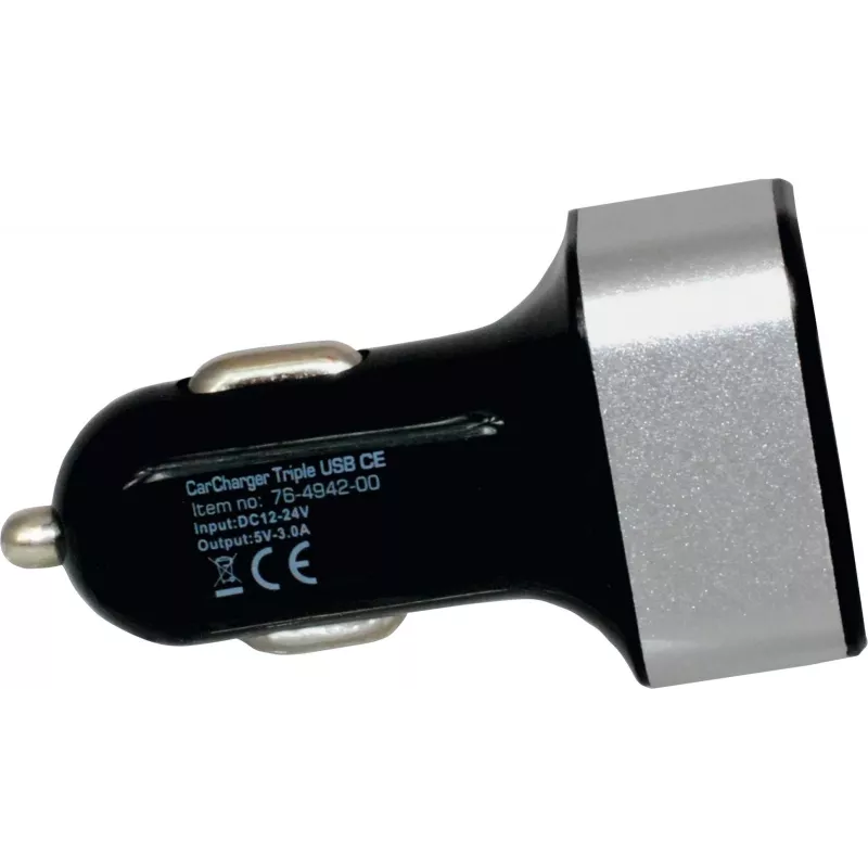 Auto lādētājs TECHNISAT CARCHARGER TRIPLE USB C ar trim USB-C/USB-A portiem