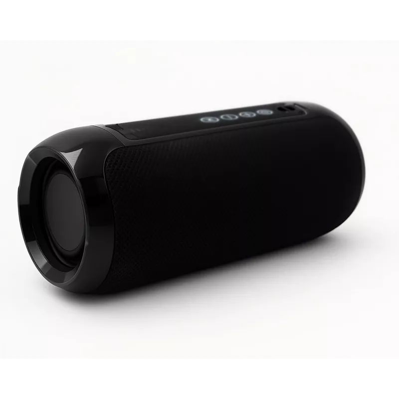 Pārnēsājams Bluetooth skaļrunis SQUEAK SQ1008 — 14W RMS, Bluetooth 5.3, 1200 mAh, IPX4, FM, LED, AUX, USB