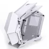 Jonsbo MOD3 Mini Micro-ATX korpuss, balts, rūdīts stikls