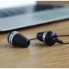 Koss THE PLUG CLASSIC vadiņu iekšausmu austiņas ar trokšņu slāpēšanu, melnas