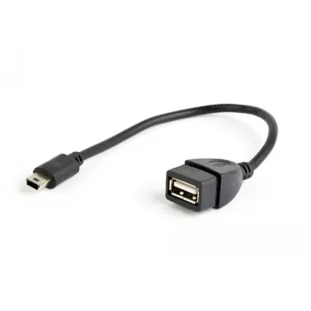 USB OTG kabelis Mini BM -> USB AF 15cm