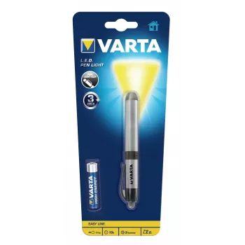Varta LEDPL pin-Blinklicht sudraba alumīnija LED signāllampiņa
