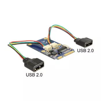 DeLOCK 95242 Iekšējais USB 2.0 adapteris ar Mini PCI Express