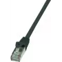 Logilink CP2023S Ethernet Patch Cable Black