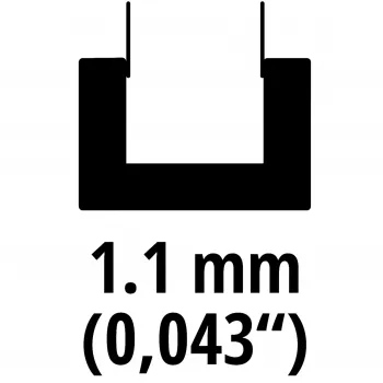 Zāģa riepa Einhell 4500194 20 cm Melna