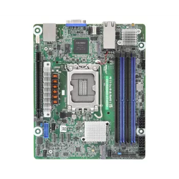 Mātesplate ASRock EC266D4ID-2T/X550 Intel C266 LGA 1700 mini ITX