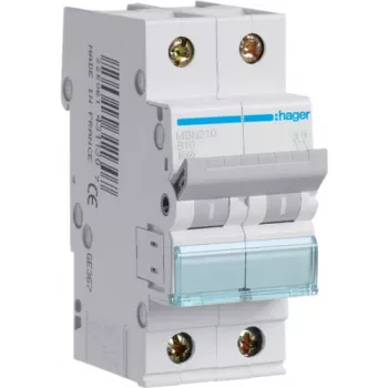 Hager MBN210 2P 10A automātiskais slēdzis