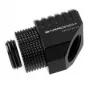 Barrow adapteris 45° grozāms G1/4 sievišķais uz G1/4 sievišķais FBFTWT45-V2 B melns
