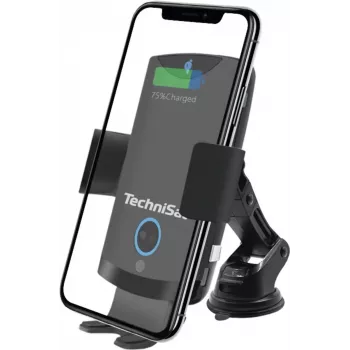 TECHNISAT TechniSat SmartCharge 2 viedtālruņa un planšetes turētājs ar integrētu uzlādes atbalstu