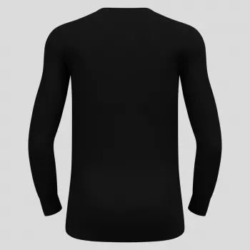 Odlo BL TOP apkakles garkrekls ACTIVE WARM ECO vīriešu T-krekls, M izmērs, melns
